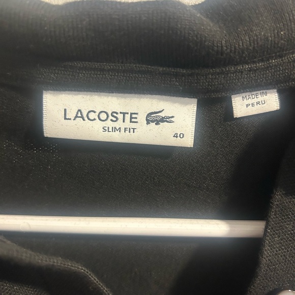 Lacoste Black Polo Dress - Picture 6 of 6